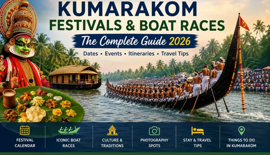 Kumarakom Festival & Boat Race Calendar 2026: Complete Guide to Holidays, Snake Boat Races & Cultural Events